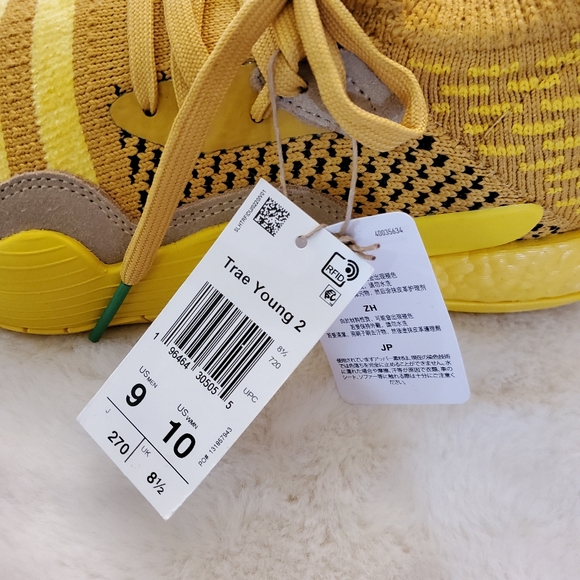 New Adidas Trae Young 2 Sneaker Size 9 - Picture 9 of 10